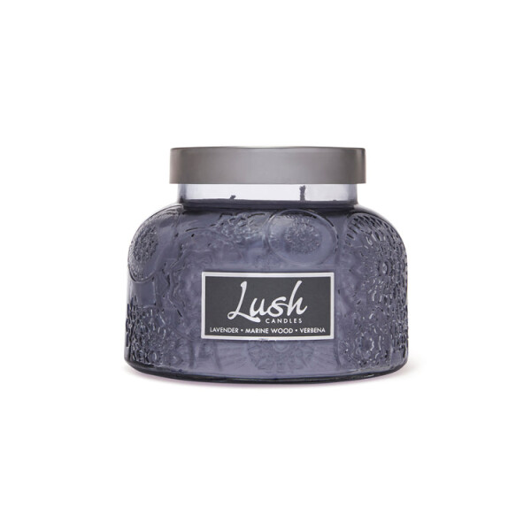 Lavender Marine Wood Verbena 2-Docht-Kerze Lush Jar 567g