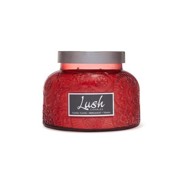Ylang Ylang Bergamot Tonka 2-Docht-Kerze Lush Jar 567g