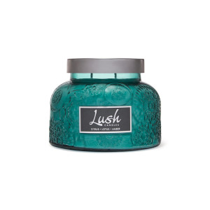 Cheerful Candle Citrus Lotus Amber 2-Docht-Kerze Lush Jar...