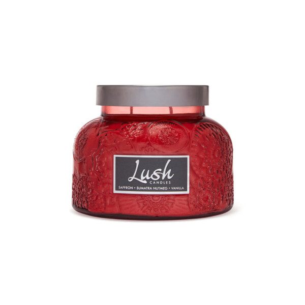 Saffron Sumatra Nutmeg Vanilla 2-Docht-Kerze Lush Jar 567g