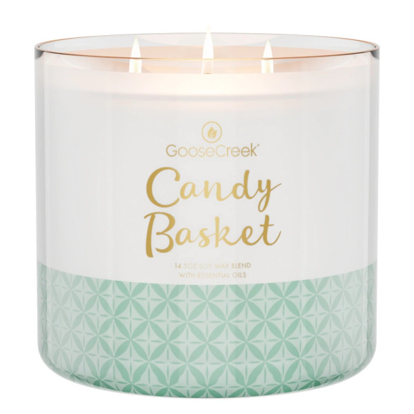 Goose Creek Candle® Candy Basket 3-Docht-Kerze 411g