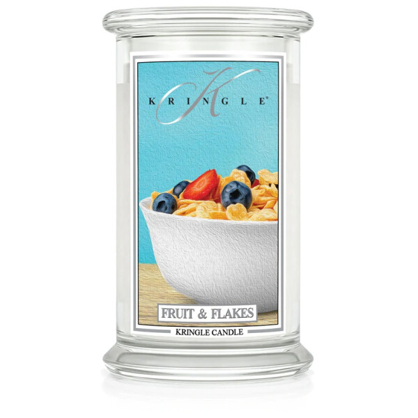 Fruit & Flakes 2-Docht-Kerze 623g