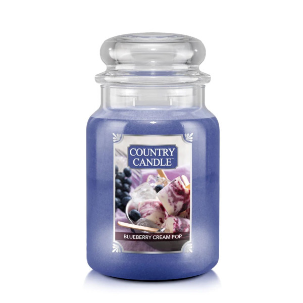 Country Candle&trade; Blueberry Cream Pop 2-Docht-Kerze 652g
