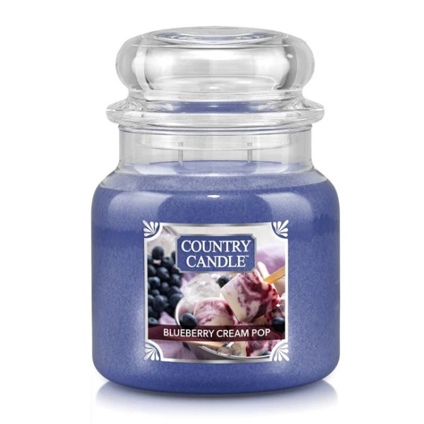 Country Candle&trade; Blueberry Cream Pop 2-Docht-Kerze 453g