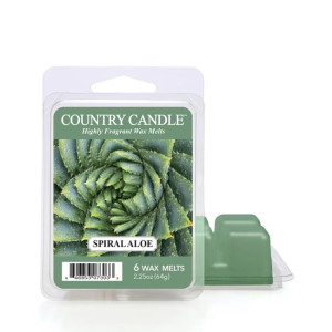 Country Candle™ Spiral Aloe Wachsmelt 64g