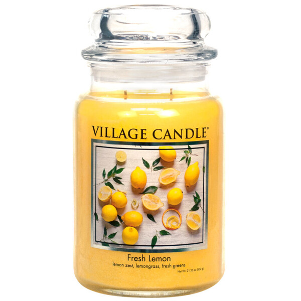 Fresh Lemon 2-Docht-Kerze 602g