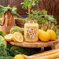 Fresh Lemon 2-Docht-Kerze 602g