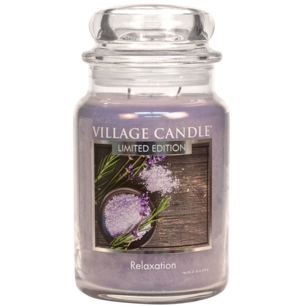 Village Candle® Relaxation 2-Docht-Kerze 602g SPA