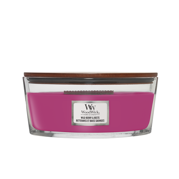 Wild Berry & Beets Kerzenglas Ellipse 453,6g mit Knisterdocht