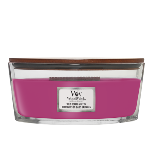WoodWick® Wild Berry & Beets Kerzenglas Ellipse...