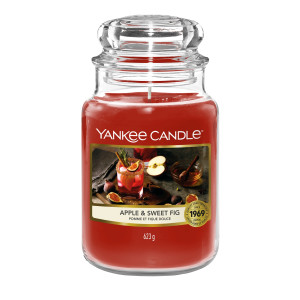 Yankee Candle® Apple & Sweet Fig Großes Glas 623g