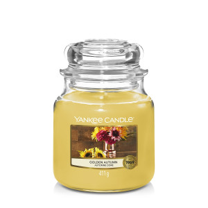 Yankee Candle® Golden Autumn Mittleres Glas 411g