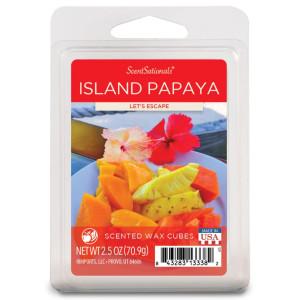 ScentSationals® Island Papaya Wachsmelt 70,9g Limited...