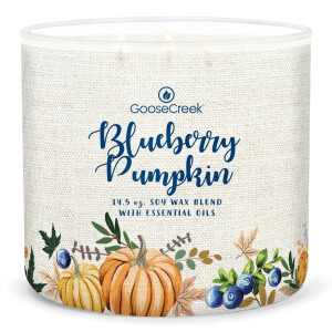 Goose Creek Candle® Blueberry Pumpkin 3-Docht-Kerze 411g