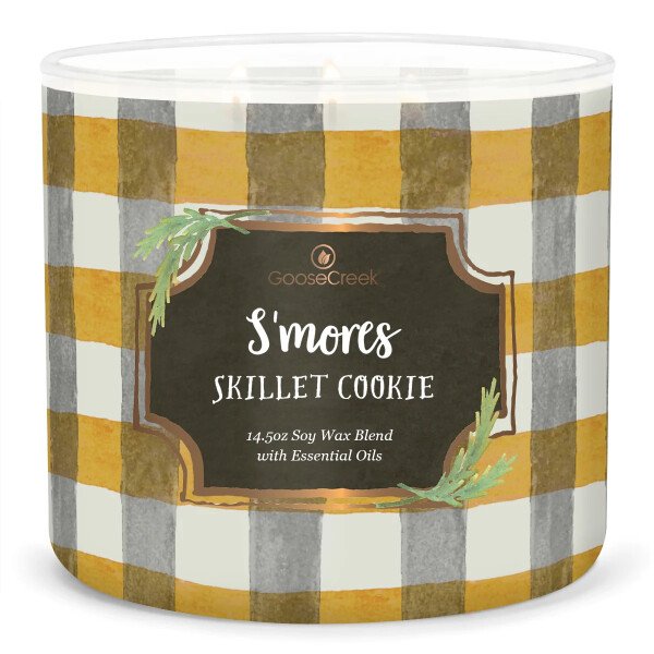 Smores Skillet Cookie 3-Docht-Kerze 411g