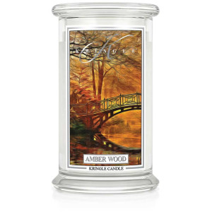 Kringle Candle® Amber Wood 2-Docht-Kerze 623g