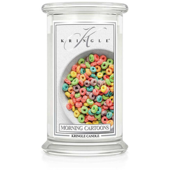Kringle Candle® Morning Cartoons 2-Docht-Kerze 623g
