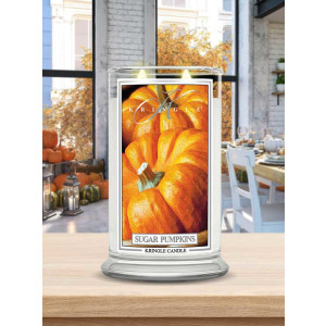 Kringle Candle® Sugar Pumpkins 2-Docht-Kerze 623g