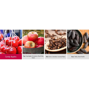 Candy Apples 2-Docht-Kerze 652g