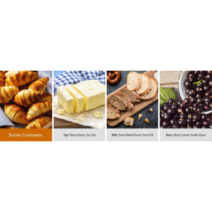 Country Candle™ Butter Croissants 2-Docht-Kerze 453g