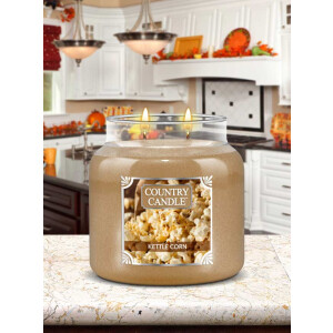 Country Candle™ Kettle Corn 2-Docht-Kerze 453g