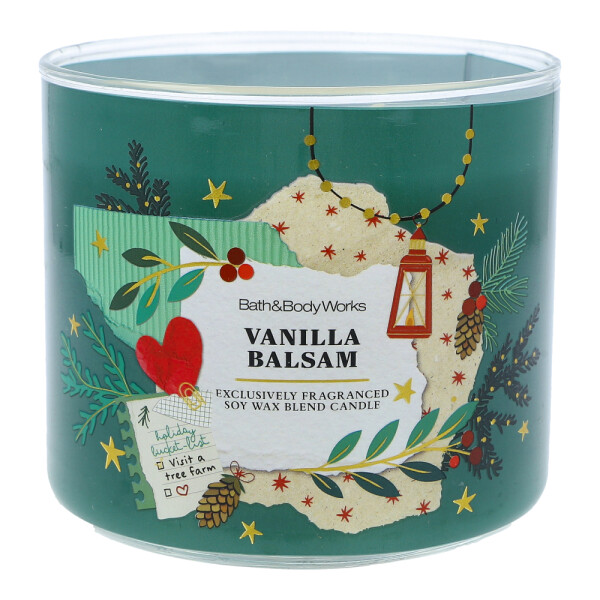 Vanilla Balsam 3-Docht-Kerze 411g