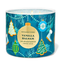 Bath & Body Works® Vanilla Balsam 3-Docht-Kerze 411g