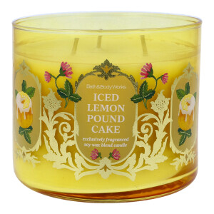 Iced Lemon Pound Cake 3-Docht-Kerze 411g