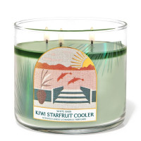 Bath & Body Works® Kiwi Starfruit Cooler 3-Docht-Kerze 411g
