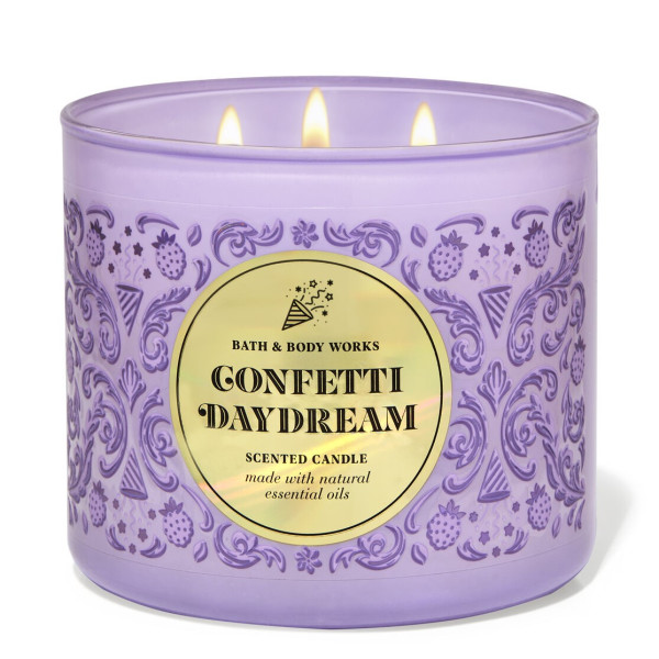 Bath & Body Works® Confetti Daydream 3-Docht-Kerze 411g