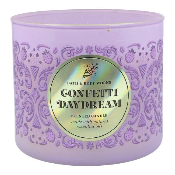 Confetti Daydream 3-Docht-Kerze 411g