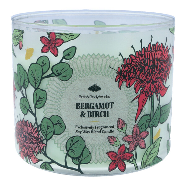 Bergamot & Birch 3-Docht-Kerze 411g