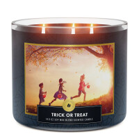 Trick Or Treat 3-Docht-Kerze 411g