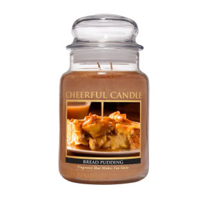 Cheerful Candle Bread Pudding 2-Docht-Kerze 680g