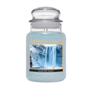 Cheerful Candle Glacier Falls 2-Docht-Kerze 680g