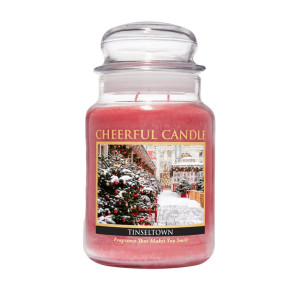 Cheerful Candle Tinseltown 2-Docht-Kerze 680g