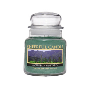 Cheerful Candle Mountain Vineyard 2-Docht-Kerze 453g