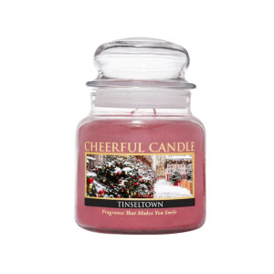Cheerful Candle Tinseltown 2-Docht-Kerze 453g