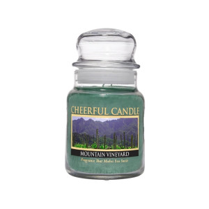 Cheerful Candle Mountain Vineyard 1-Docht-Kerze 170g