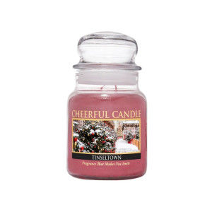 Cheerful Candle Tinseltown 1-Docht-Kerze 170g
