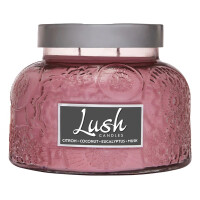 Citron Coconut Eucalyptus Musk 2-Docht-Kerze Lush Jar 567g