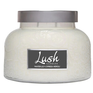 Water Lily Cypress Neroli 2-Docht-Kerze Lush Jar 567g