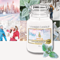 Snow Globe Wonderland Großes Glas 623g