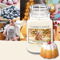 Spun Sugar Flurries Großes Glas 623g