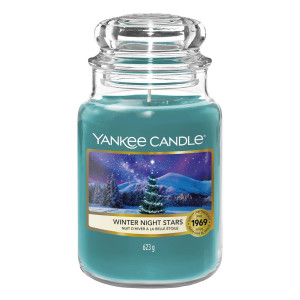 Yankee Candle® Winter Night Stars Großes Glas 623g