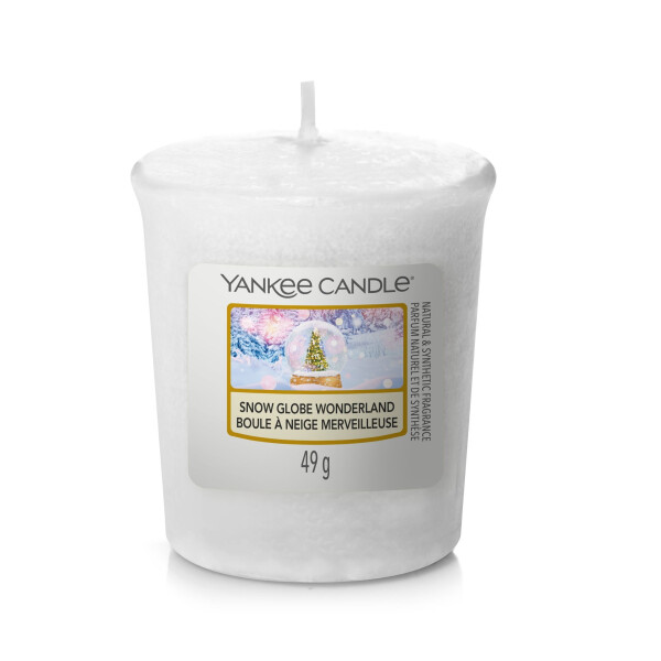 Snow Globe Wonderland Votivkerze 49g