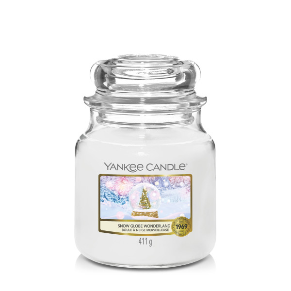 Yankee Candle® Snow Globe Wonderland Mittleres Glas 411g