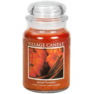 Village Candle® Spiced Pumpkin 2-Docht-Kerze 602g
