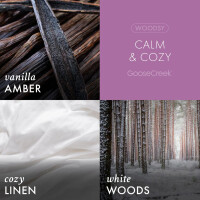 Calm & Cozy 3-Docht-Kerze 411g