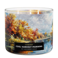 Cool Harvest Morning 3-Docht-Kerze 411g